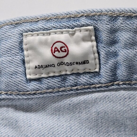 AG Adriano Goldschmied Jeans Womens 28R Blue High Rise Ex Boyfriend Slouchy Slim - Picture 3 of 16